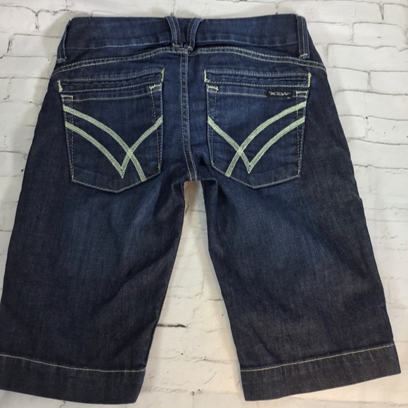 🎉HP🎉 William Rast Denim Jean Bermuda Shorts Size 26 EUC - Picture 9 of 12